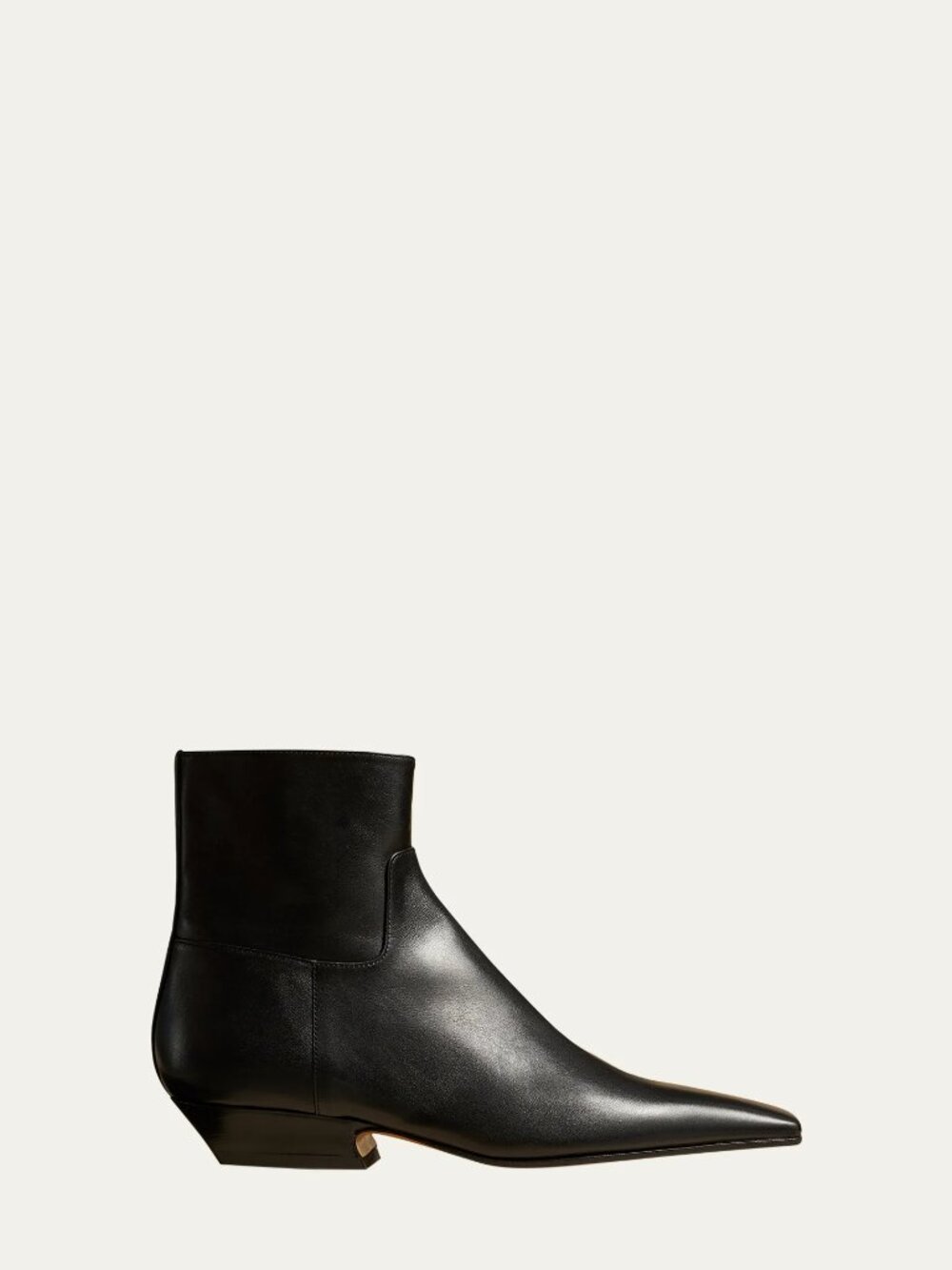 KHAITE - MARFA leather ankle boots - NEW 39